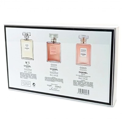 Подарочный парфюмерный набор Chanel Women 3 в 1