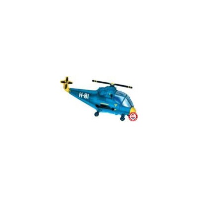 FM мини 14" Вертолет (синий)