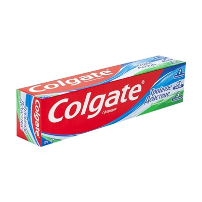 Зубная паста "Тройное действие", Colgate, 50 мл