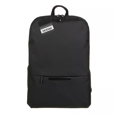 Рюкзак универсальный 43,5x30x16,5см, 1 отд, 5 карм., прорезиненный перед, ПЭ, черный