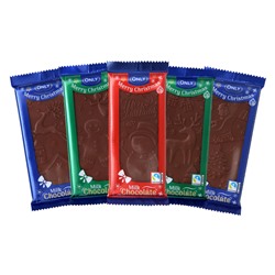 Рождественский шоколад Only 100гр