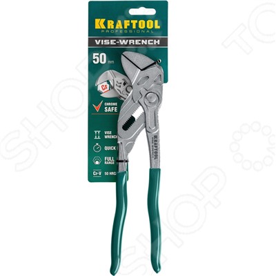 Клещи переставные-гаечный ключ Kraftool Vise-Wrench 22065