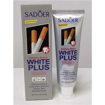 паста зубная от SADOER white plus 100 g