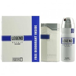 Подарочный парфюмерный набор Emper Legend Royale 2 в 1