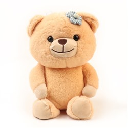 Мягкая игрушка «Медведь с цветком», цвета МИКС