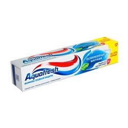 Зубная паста "Освежающе-мятная", Aquafresh, 125 мл