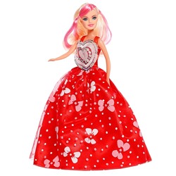 Кукла-модель «Даша» в платье, МИКС