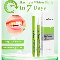 Ручка для отбеливания зубов LANBENA, средство для гигиены и удаления пятен от геля, зубной налет, эффективный уход за зубами