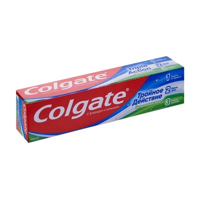 Зубная паста "Тройное действие", Colgate, 100 мл