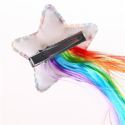 Прядь для волос, 40 см "Звезда Искорка", My Little Pony