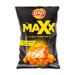 Картофельные рифлёные чипсы, Lay’s, "Maxx" 110 г, в ассортименте