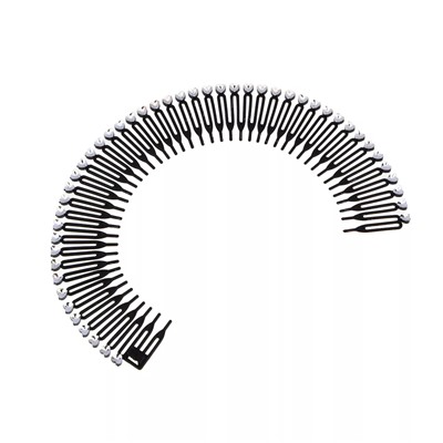 BERIOTTI Заколка для волос, пластик, d12см, 3 дизайна