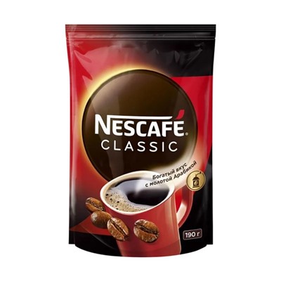 Кофе растворимый "CLASSIC", Nescafé, 190 г