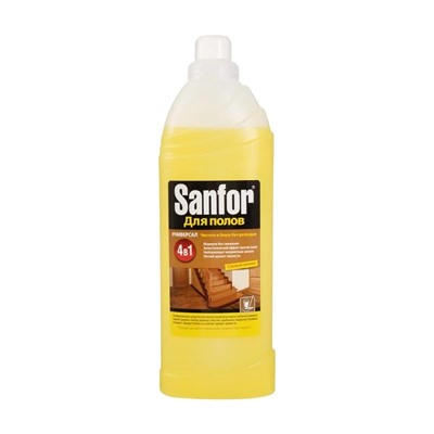 Универсальное средство для мытья полов, Sanfor, 970 г, в ассортименте