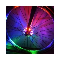 Велосипедный осевой концентратор света Ufo Bicycle Hug Light, Акция!