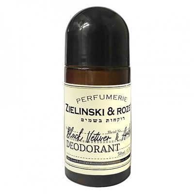 Шариковый дезодорант Zielinski & Rozen Black Vetiver & Amber унисекс