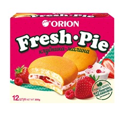 Бисквитное пирожное "Fresh Pie", ORION, 12 шт., 300 г