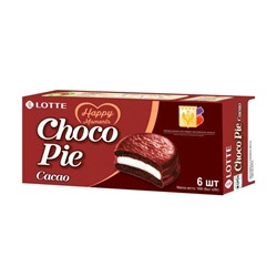 Печенье прослоенное глазированное, Choco Pie, какао, 168 г