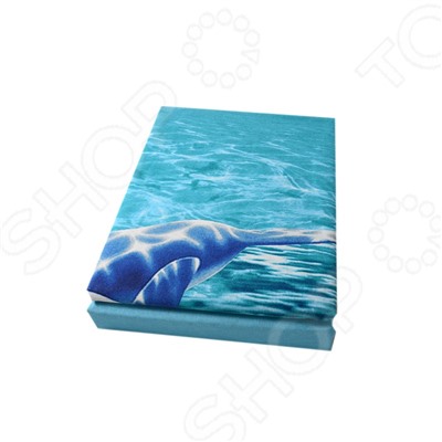 Комплект постельного белья ТексДизайн «Дельфины». 2-спальный