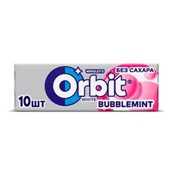 Жевательная резинка "Bubblemint", Orbit, 13,6 г