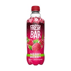 Напиток газированный "Merry Berry", Fresh Bar, безалкогольный, 0,48 л
