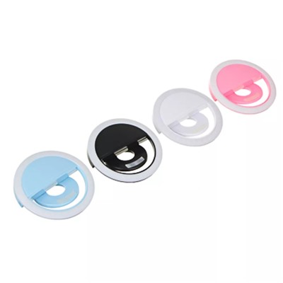 Световое кольцо для селфи FORZA пластик, 4 цвета
