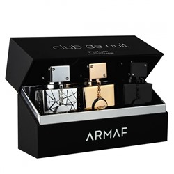 Подарочный парфюмерный набор Armaf Club de Nuit Black 3 в 1