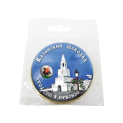 Шоколадная медаль, Казанский шоколад. Спасская башня, 25 гр., ТМ Chokocat