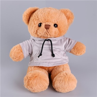 Мягкая игрушка «Медведь» в толстовке, 28 см, цвет МИКС