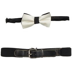 Набор: галстук-бабочка и ремень Stilmark Belt & BowTie Premium