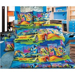 Детский комплект постельного белья Бамбино «Граффити»