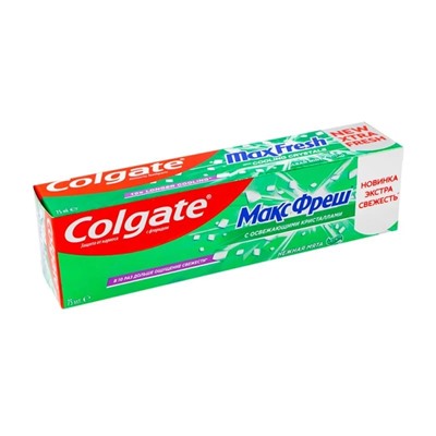 Зубная паста "Макс Фреш", Colgate, 75 мл