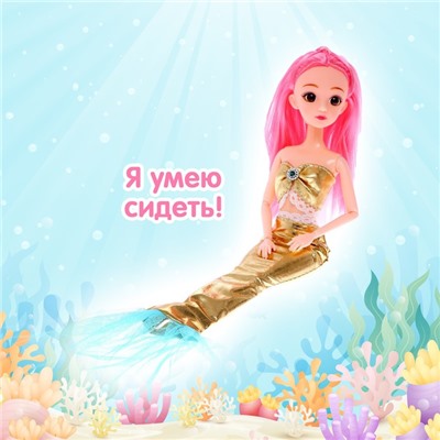 Кукла сказочная шарнирная «Русалка», МИКС