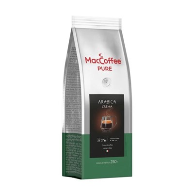 Кофе молотый «PURE Arabica Crema», MacCoffee, 250 г