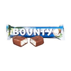 Батончик шоколадный, Bounty, 55 г