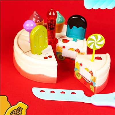 Игровой набор «Вкусный тортик», световые и звуковые эффекты