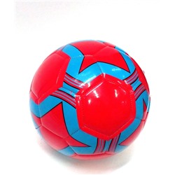 Мяч футбольный (красный, синий)
