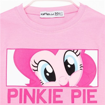 Футболка с длинным рукавом "Pinkie Pie", My Little Pony, рост 98-104