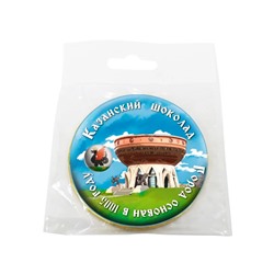 Шоколадная медаль, Казанский шоколад. Чаша, 25 гр., ТМ Chokocat