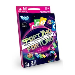 Настольная игра серия «ФортУно» (112 карт + кубик), Danko Toys