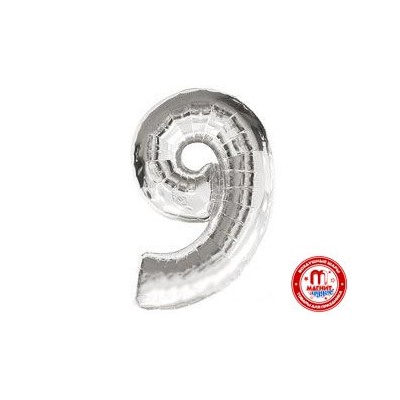 AN 34 Цифра "9" серебро