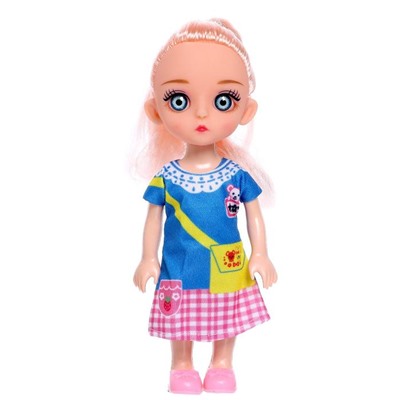 Кукла модная «Ася» в платье, МИКС