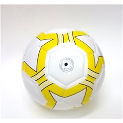 Мяч футбольный (белый, жёлтый)