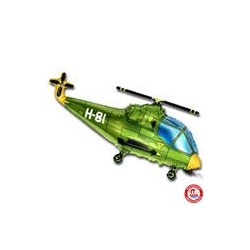 FM мини 14" Вертолет (зеленый)