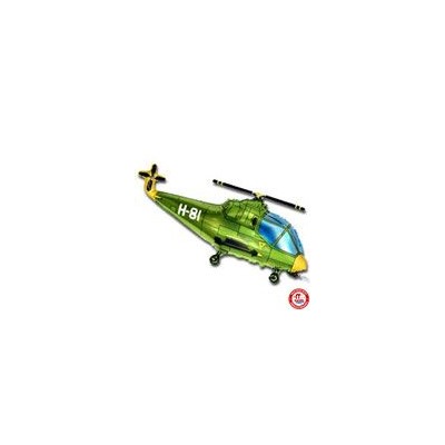 FM мини 14" Вертолет (зеленый)