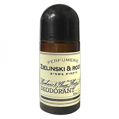 Шариковый дезодорант Zielinski & Rozen Mandarin & Ylang-ylang, Lemon унисекс