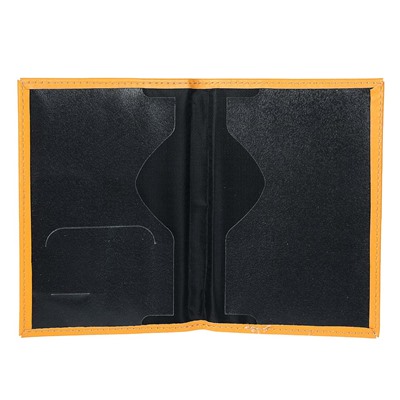 ЮL Обложка для паспорта, ПУ, 14х9,8см, 6 дизайнов, ОД22-1