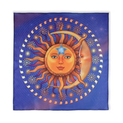 Скатерть для гадания «Солнце», 50х50 см, 16+