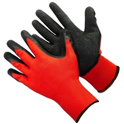 Нейлоновые перчатки с нитриловым покрытием, 12 пар, Акция!