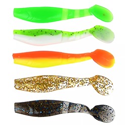 Приманка мягкая AZOR FISHING rendex Minnow, силикон, 10см, 4шт., 3 цвета
